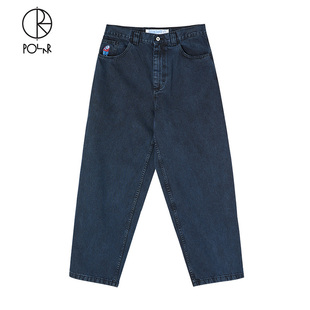 Skate 宽松直筒老爹裤 Boy Jeans Big 阔腿滑板牛仔长裤 Polar