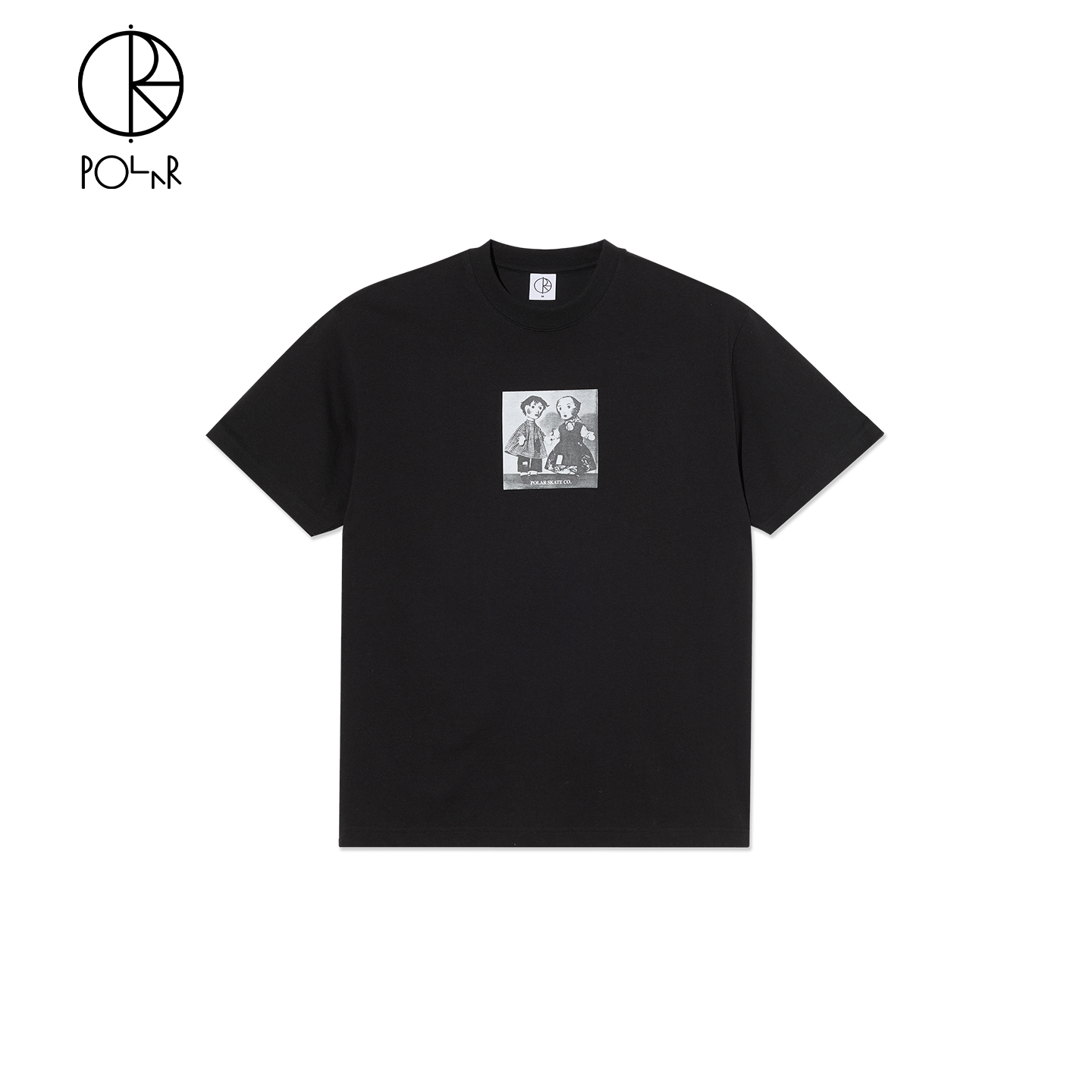 PolarSkateCo纯棉宽松T恤男女