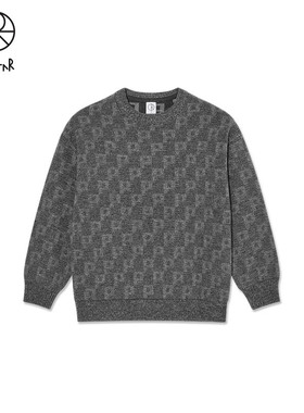 Polar Skate Co P Pattern George Sweater 满印宽松针织毛线衣男