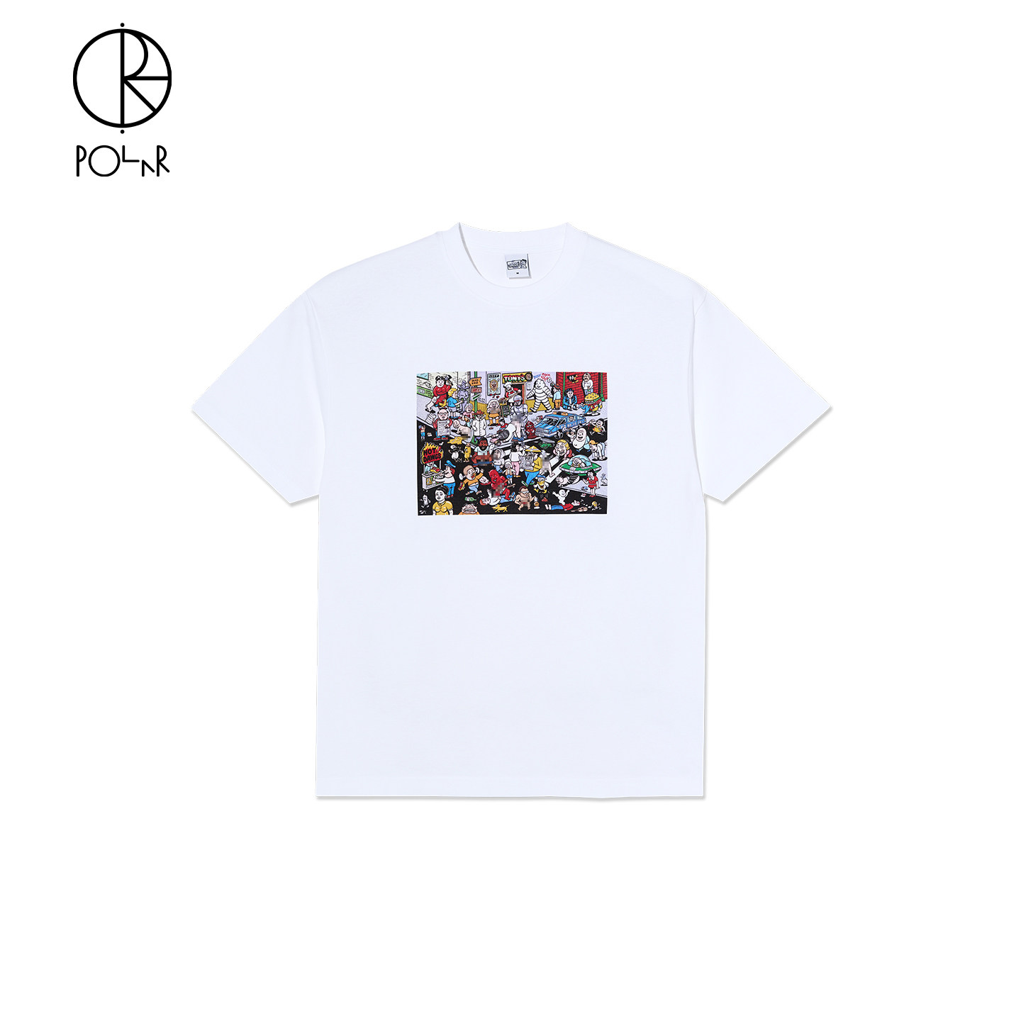 Polar Skate Co Street Corner Tee 个性创意印花街头休闲短袖T恤