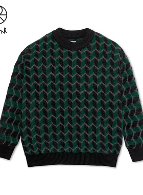 Polar Skate Co Zig Zag Knit Sweater 休闲运动男女圆领针织毛衣