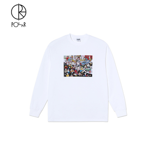 Street Corner 趣味街角印花休闲运动T恤 Polar Tee Skate