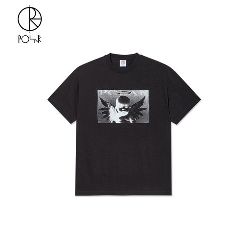 PolarSkateCo人物印花短袖T恤