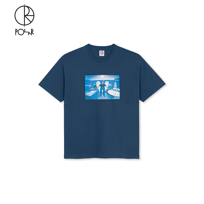 Polar Skate Co Angel Man Tee 个性街头重磅滑板男女短袖T恤新品