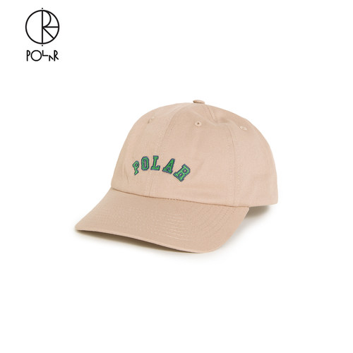 PolarSkateCo刺绣logo鸭舌帽