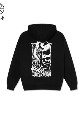 Polar Skate Co Cosmic Dave Hoodie 印花加绒帽衫滑板连帽卫衣潮