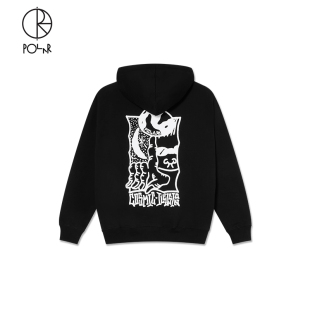 Cosmic Skate 滑板连帽卫衣潮 Hoodie 印花加绒帽衫 Dave Polar