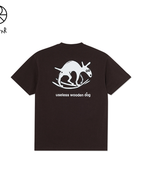 Polar Skate Co Useless Wooden Dog Tee 趣味印花休闲短袖T恤潮