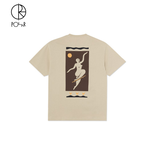 PolarSkateCo艺术人物印花短袖