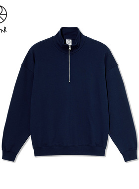 Polar Skate Co Frank Half Zip Sweatshirt休闲立领半拉链卫衣男