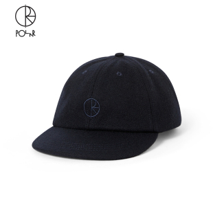 Skate Cap Wool 刺绣Logo亮色街头滑板鸭舌棒球帽男 Tom Polar