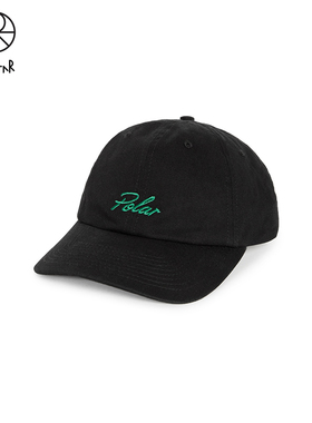 Polar Skate Co Varsity Logo Sam Cap 简约街头男女棒球鸭舌帽潮