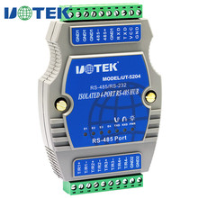 rs485分配器UT 宇泰 232转4口RS485集线器光电隔离防雷 UTEK 5204