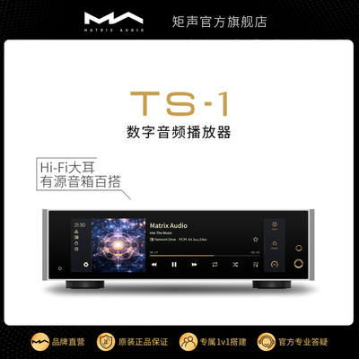 矩声Matrix Audio TS-1 数字音频播放器 数播解码耳放双飞秒时钟