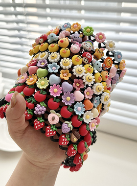 儿童卡通波浪头箍小女孩防滑压发卡宝宝可爱碎发整理女童发箍发饰