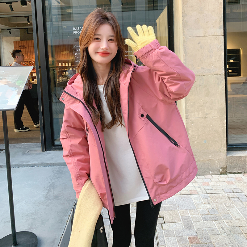 现货！工装派克羽绒服冲锋羽绒外套2D044-705-P225-K335