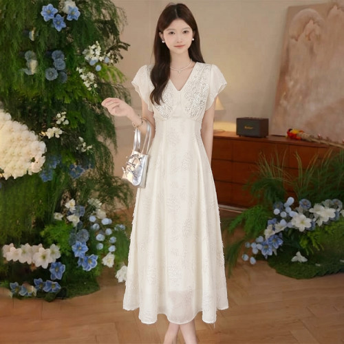 绝美显瘦时尚宽松巨好看连衣裙女