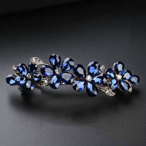 发夹女韩国成人顶夹水钻头饰