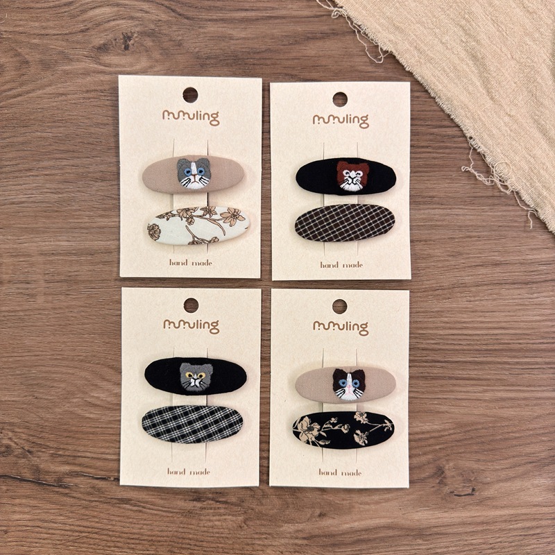 卷糖果儿童韩版复古卡通发夹