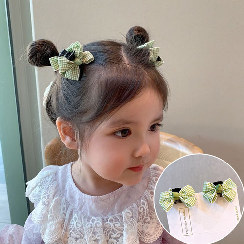 蝴蝶结小号儿童碎发抓夹