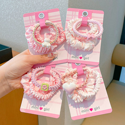 卷糖果儿童发圈女童头饰