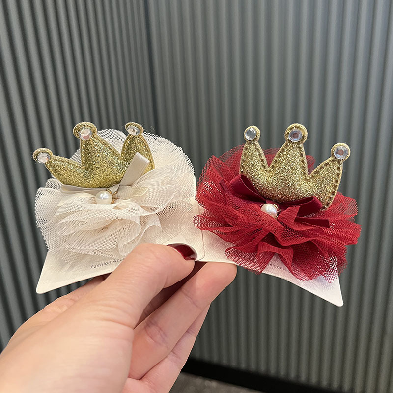 卷糖果新款韩版甜美可爱儿童发夹