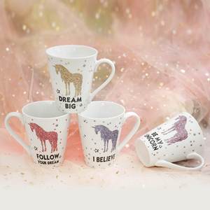 9.9元包邮 创意陶瓷马克杯  4只盒装