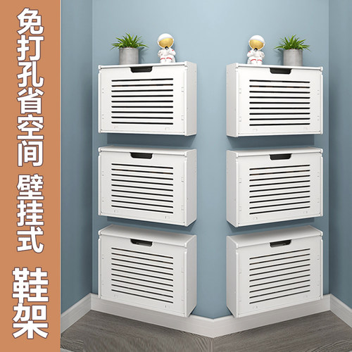 翻斗超薄家用门上鞋架子