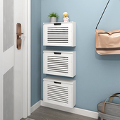 收纳神器门上鞋 柜简易可翻斗拖鞋 挂架 架家用入户壁挂门口鞋 门后鞋