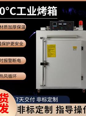500度高温运风工业烤箱定制大型400度恒温电热热风循环烘箱干燥箱