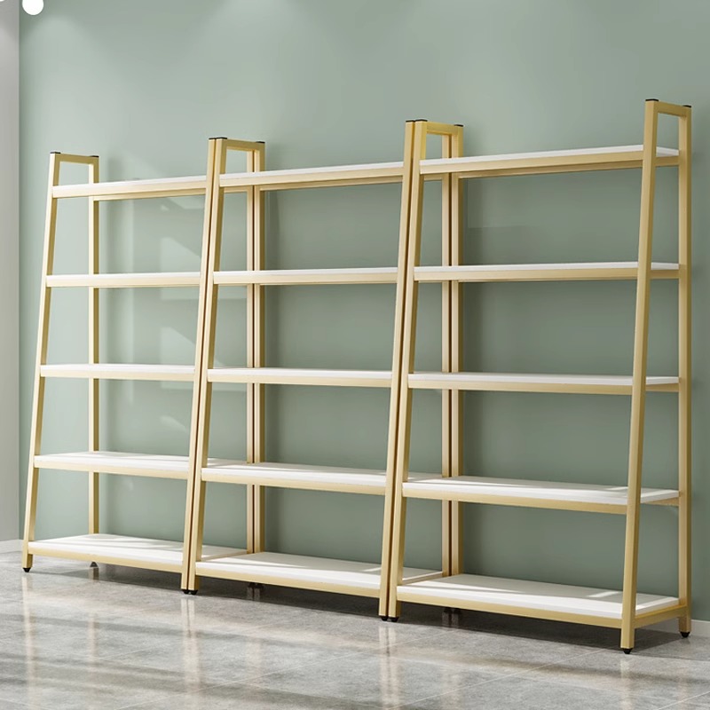 书架梯形置物架产品展示架直播间货架陈列靠墙化妆品样品收纳架子