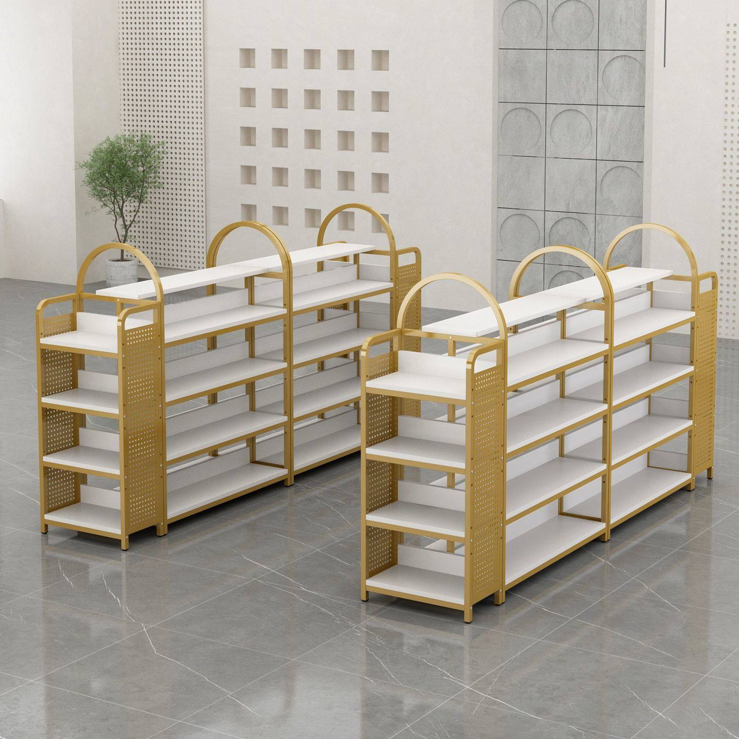 超市货架中岛台便利店零食展示架超市饮料小食品药店化妆品陈列柜,商业/办公家具,超市货架,淘宝优惠券,粉丝福利购,淘宝优惠卷