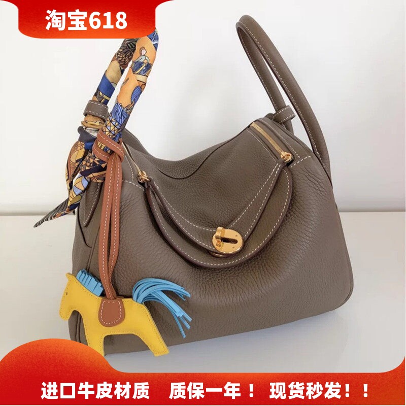2026新款mini琳迪包医生包真皮女包迷你枕头包单肩斜挎手提药箱包