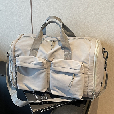 短途大容量旅行包可折叠出差登机包行李包可套拉杆待产包收纳袋