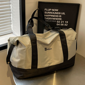 短途旅行包大容量出差手提拉杆行李包便携学生健身包待产包收纳袋