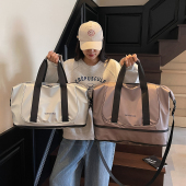 大容量短途旅行包男女时尚 出差行李包登机包轻便携潮流运动健身包