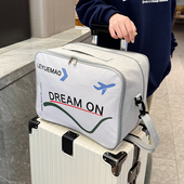 大容量短途旅行包出差手提行李包轻便学生登机附加包待产包收纳袋