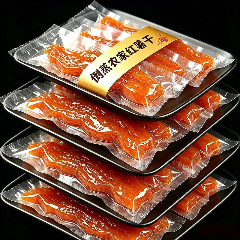 倒蒸红薯干小香薯农家自制地瓜干无蔗糖零食小吃休闲即糕点