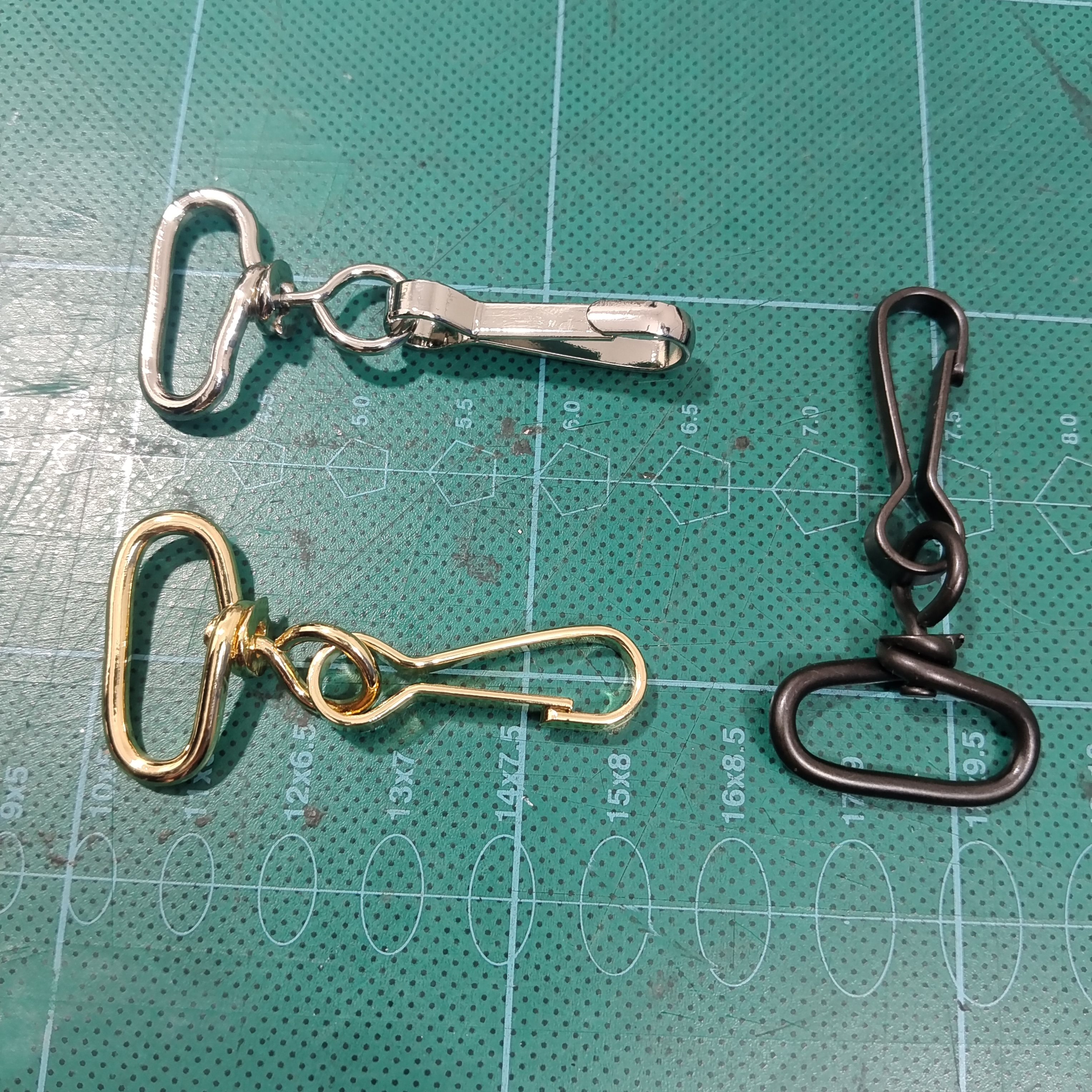 维修包巴黎机车包肩带狗扣五金配件2.5cm内孔径