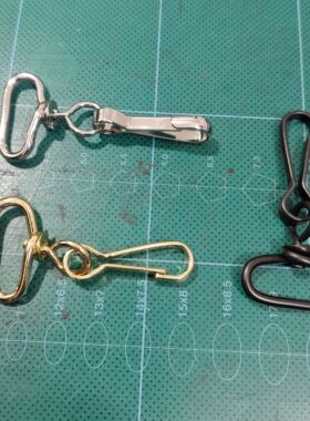 维修包巴黎机车包肩带狗扣五金配件2.5cm内孔径