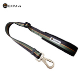 XPAWS 中大型犬短牵引绳金毛大狗随行一步牵拉布拉多宠物遛狗绳