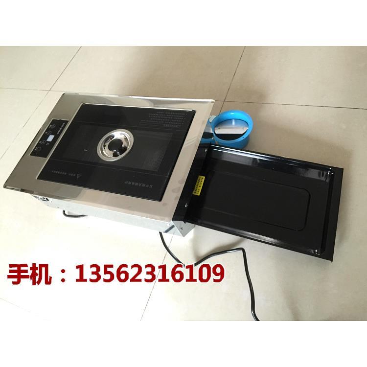 新品下排烟光波红外线电烧烤炉/韩式商用无烟烤肉炉/长方形自助式