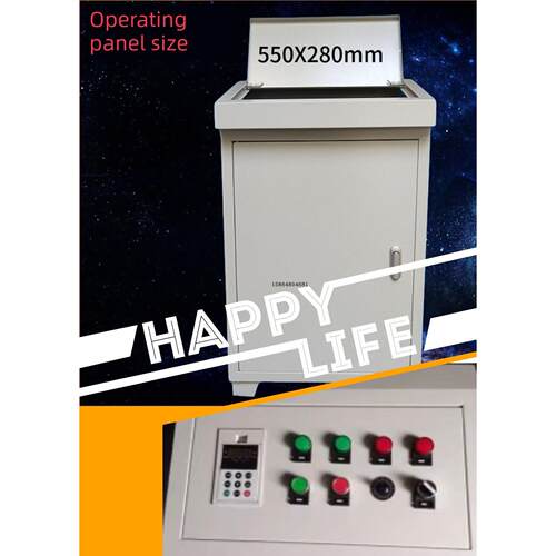 Plc控制柜斜角控制台触摸屏配电箱钢琴式斜角电器控制箱电器箱接