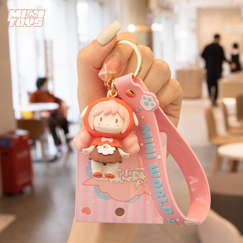 迷你世界 少女团Q版钥匙扣挂件可爱手机背包挂饰礼物少女心周边使用感如何?
