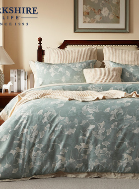 BERKSHIRE伯克希尔 西雅图磨毛全棉四件套60支纯棉套件床单被套
