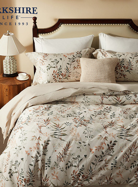 BERKSHIRE伯克希尔 长岛磨毛全棉四件套60支纯棉亲肤床单被套