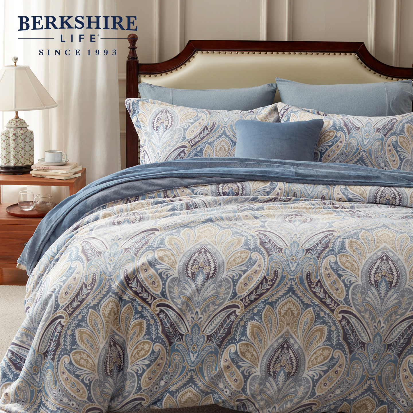 伯克希尔帕里斯牛奶绒四件套