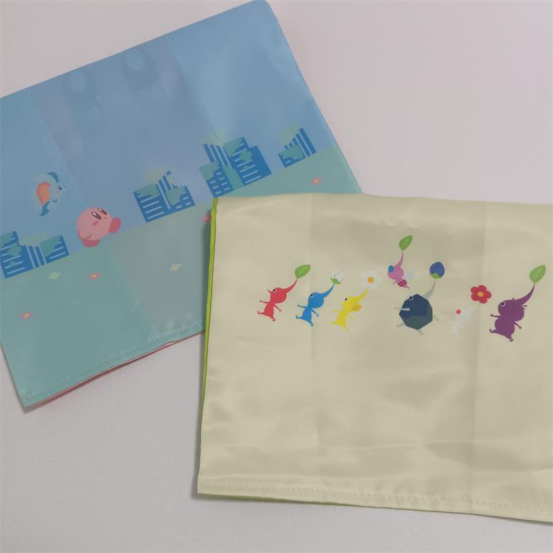 日单 可爱卡通皮克敏星之卡比 厚实手提包 手拎包 折叠购物袋