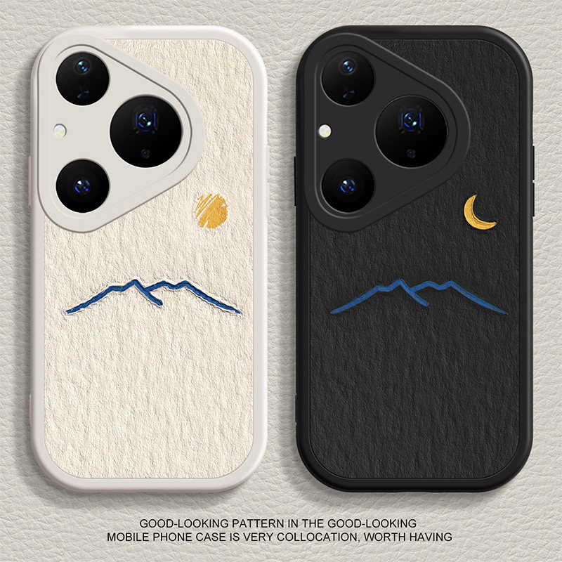 华为pura80手机壳新款pura70全包高级感Ultra男P60Art防摔p30小众P40pro十+小羊皮P30pro创意P20个性高端适用