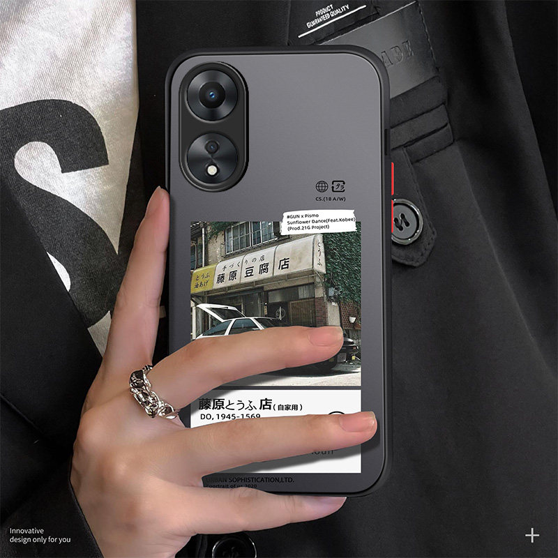 oppo系列磨砂硬壳送膜手机壳